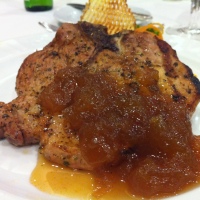 Photo Worthy Food - Grilled Pork Chop with Apricot Sauce
